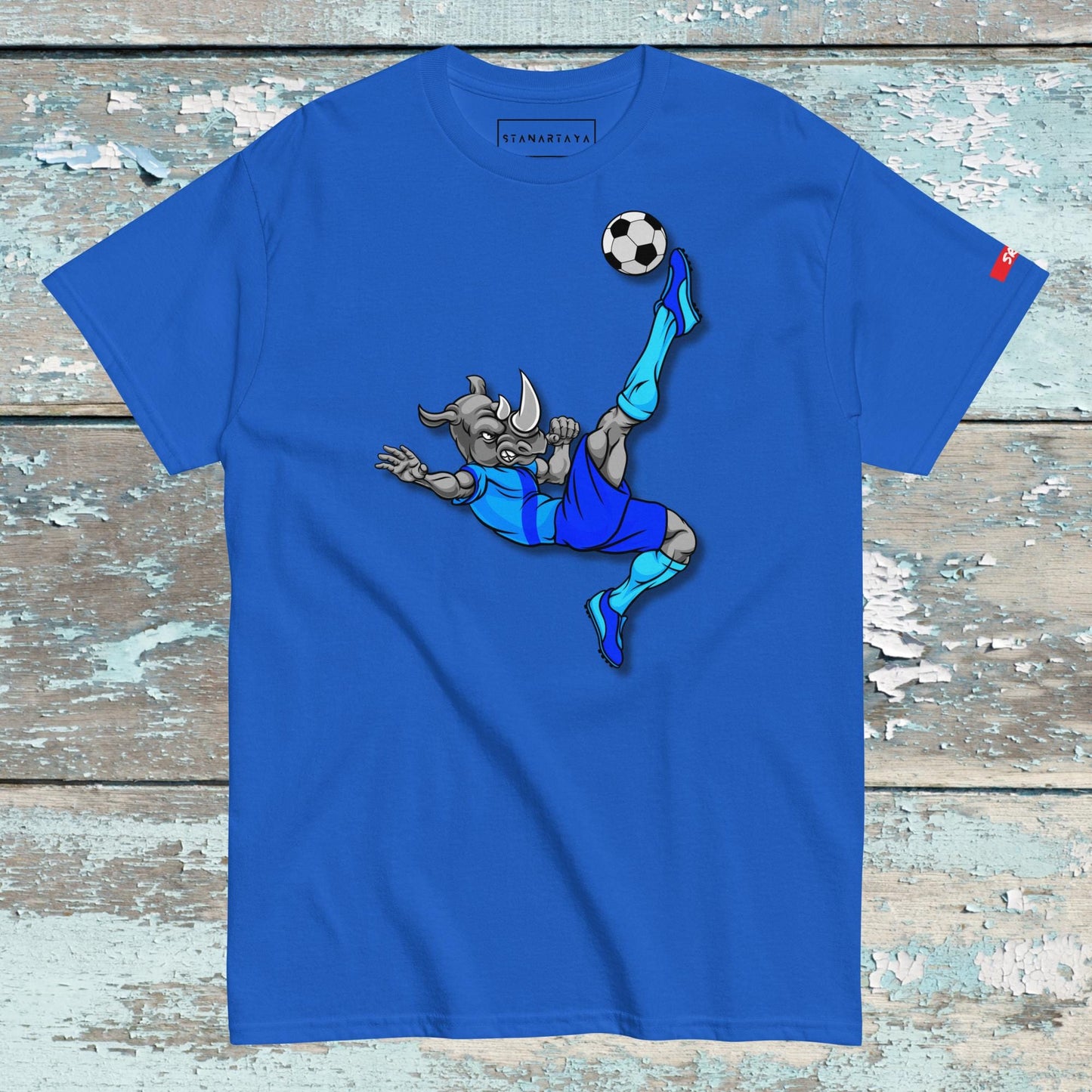 Rhino football Tee