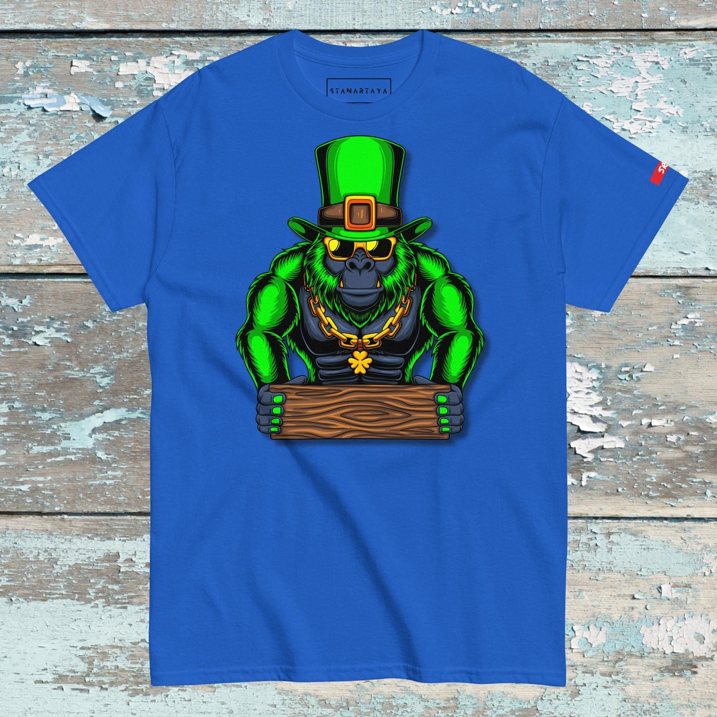 Gorilla Holding Wood Tee