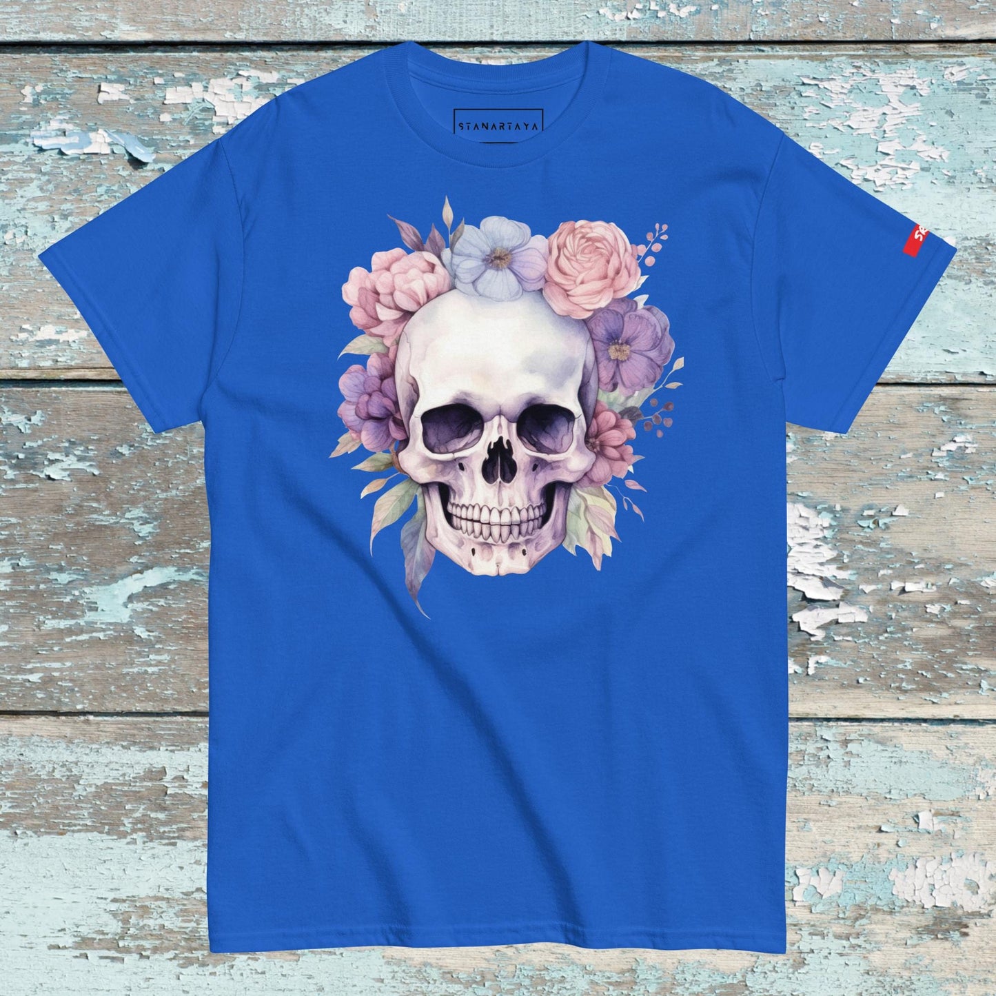 Skull & Flower Tee