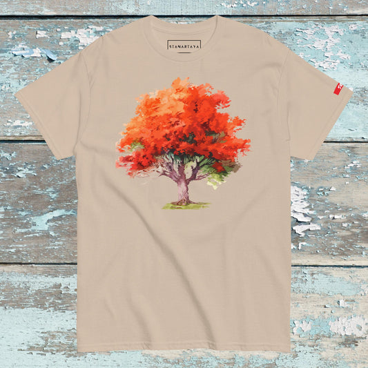 Red Autumn Tee