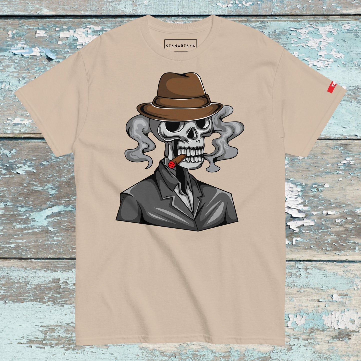 Skull Mascot Character Tee