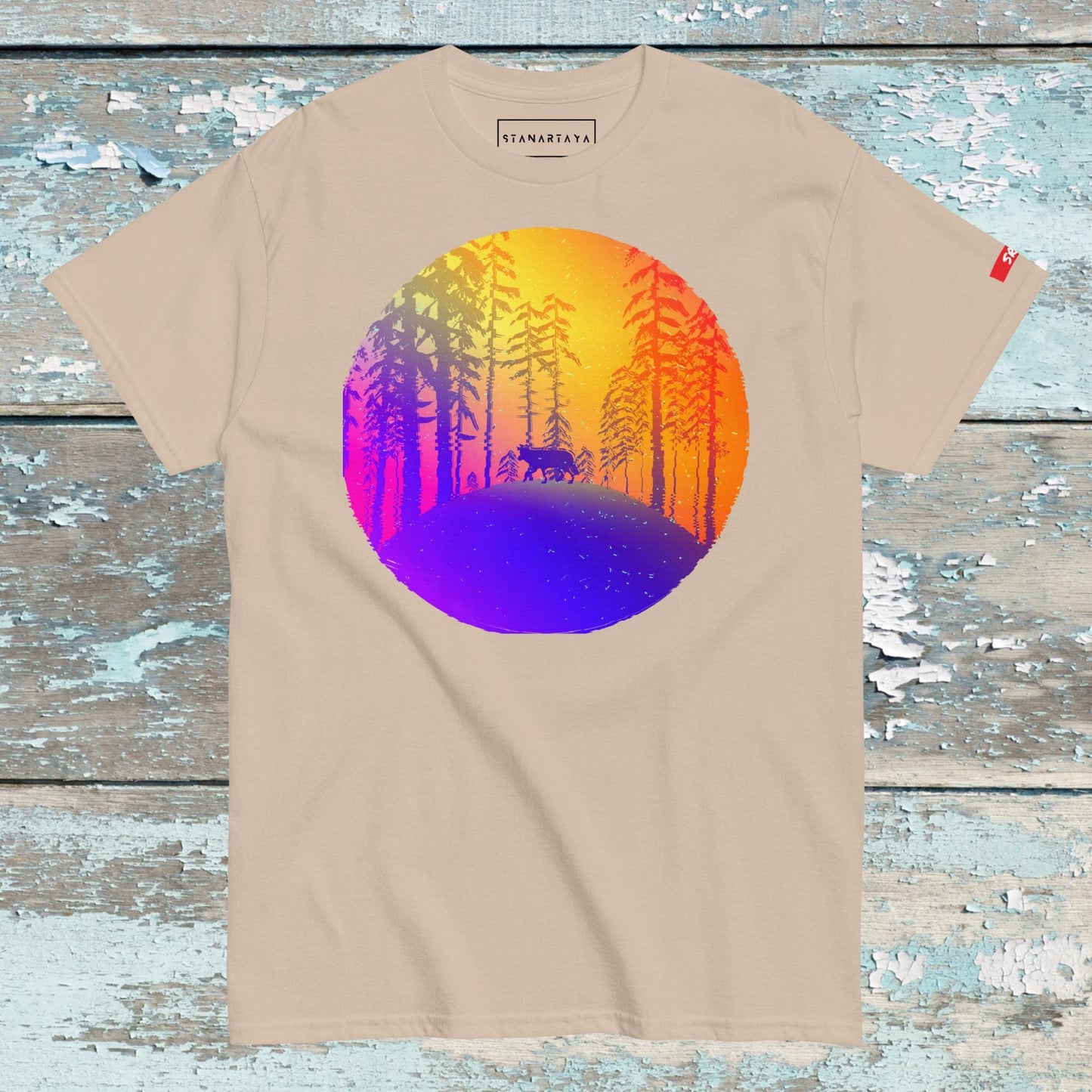 Wolf And Nature Tee
