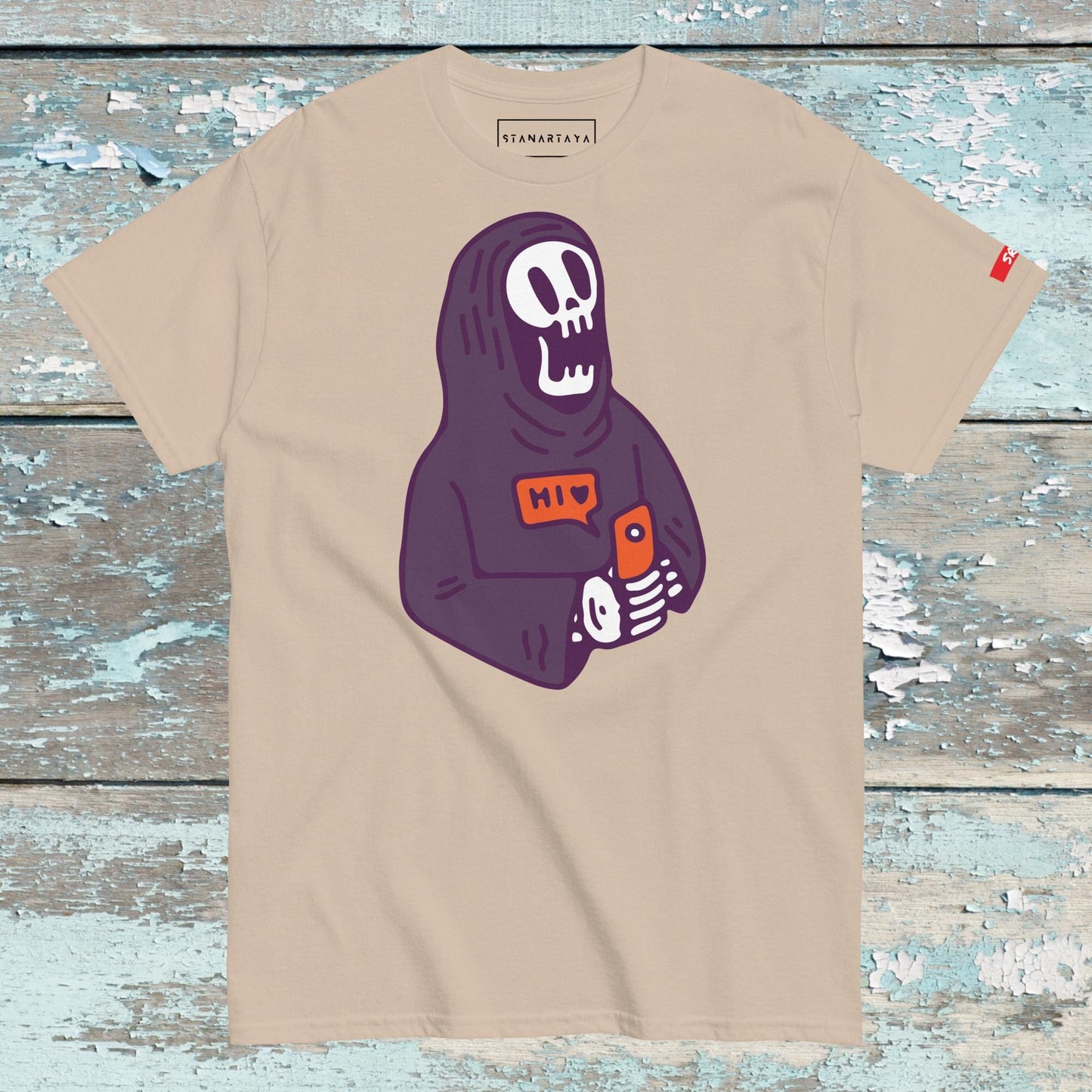 Skull with Hi Tee