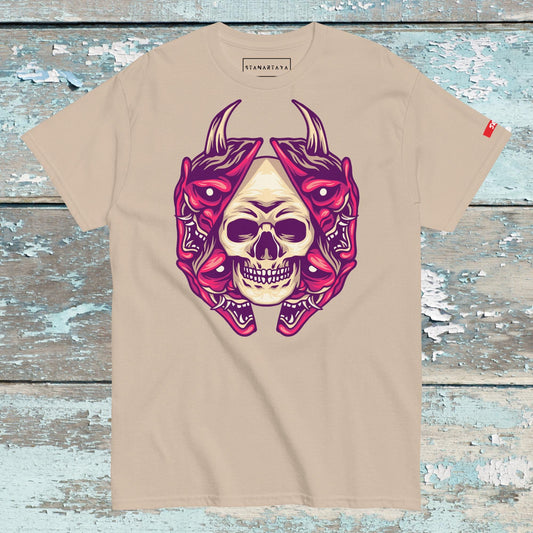 Skull oni Mask Tee