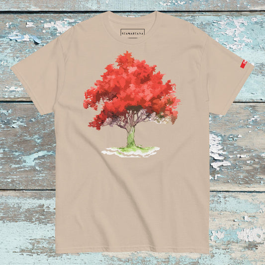 Red Autumn Tee