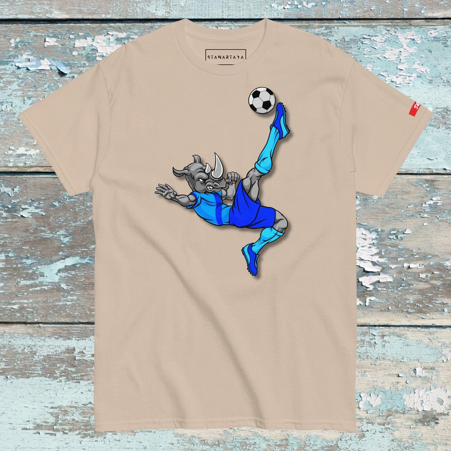 Rhino football Tee