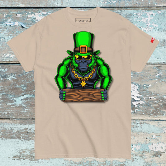 Gorilla Holding Wood Tee