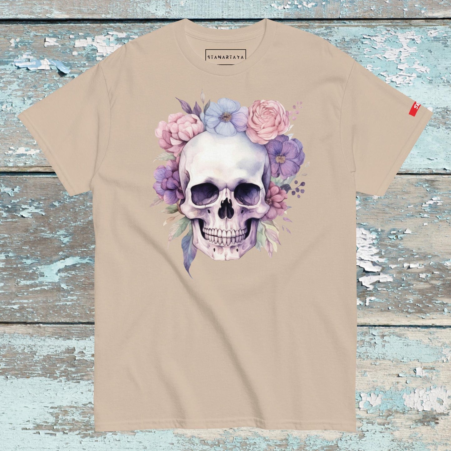 Skull & Flower Tee