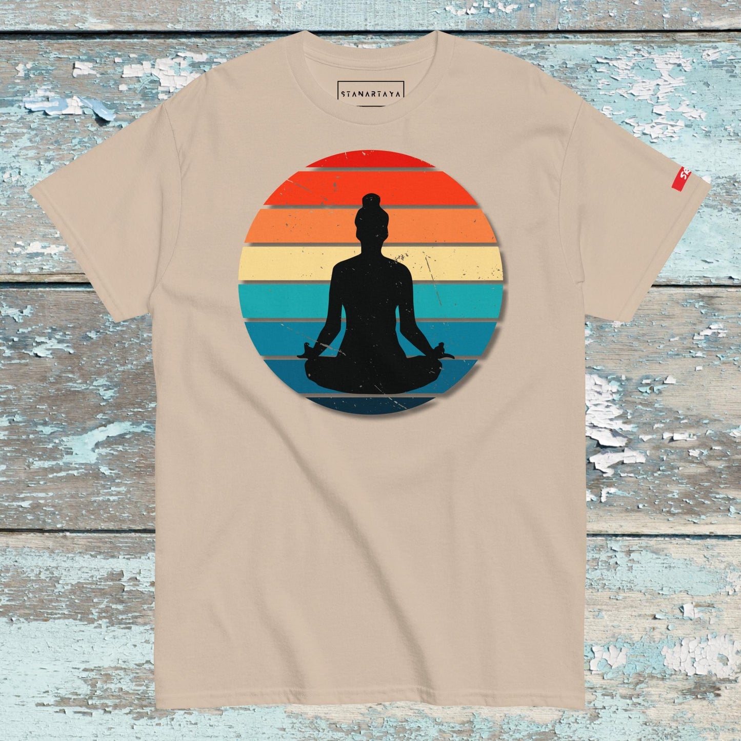 Retro Yoga Tee