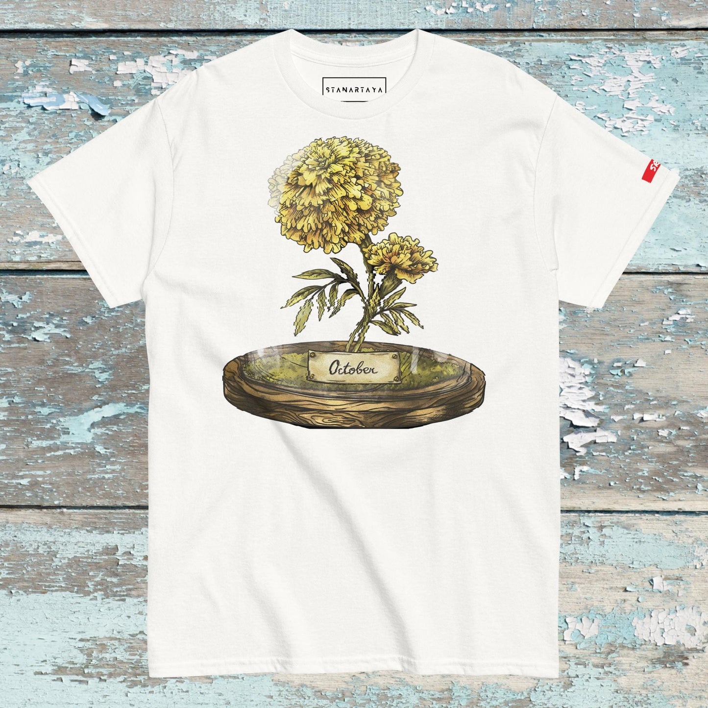 Flower Oct Tee