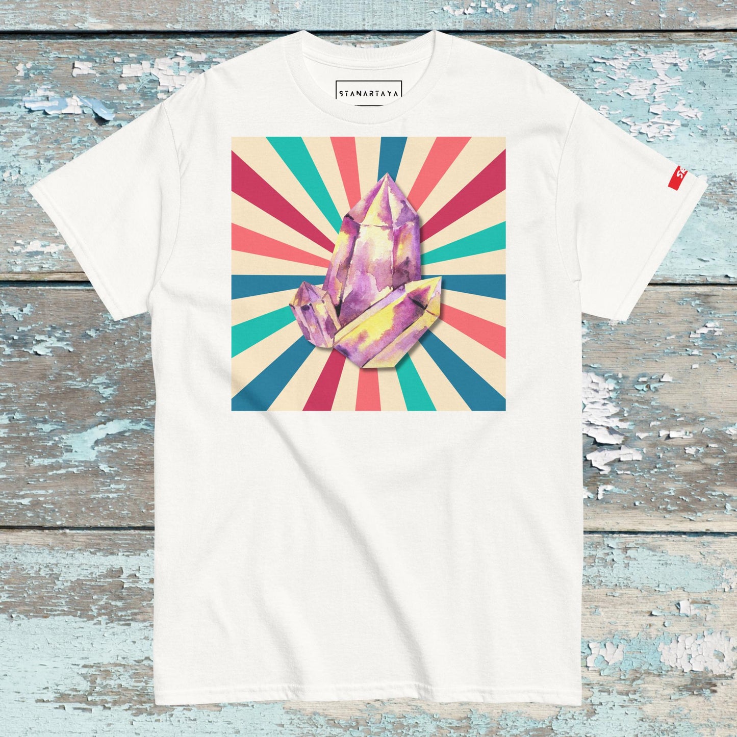 Purple Crystal Tee