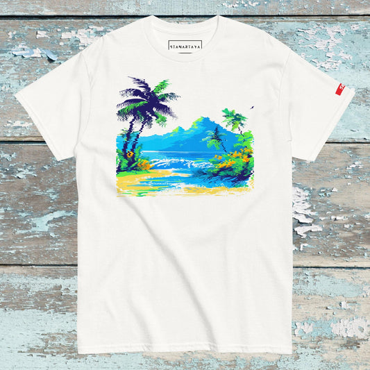 Mountain And Beach Tee