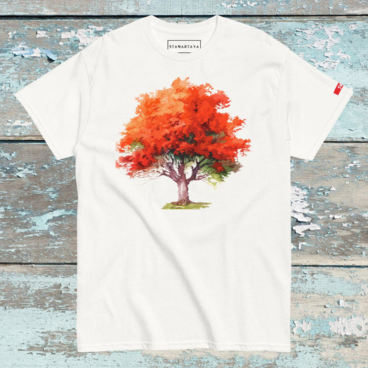 Red Autumn Tee