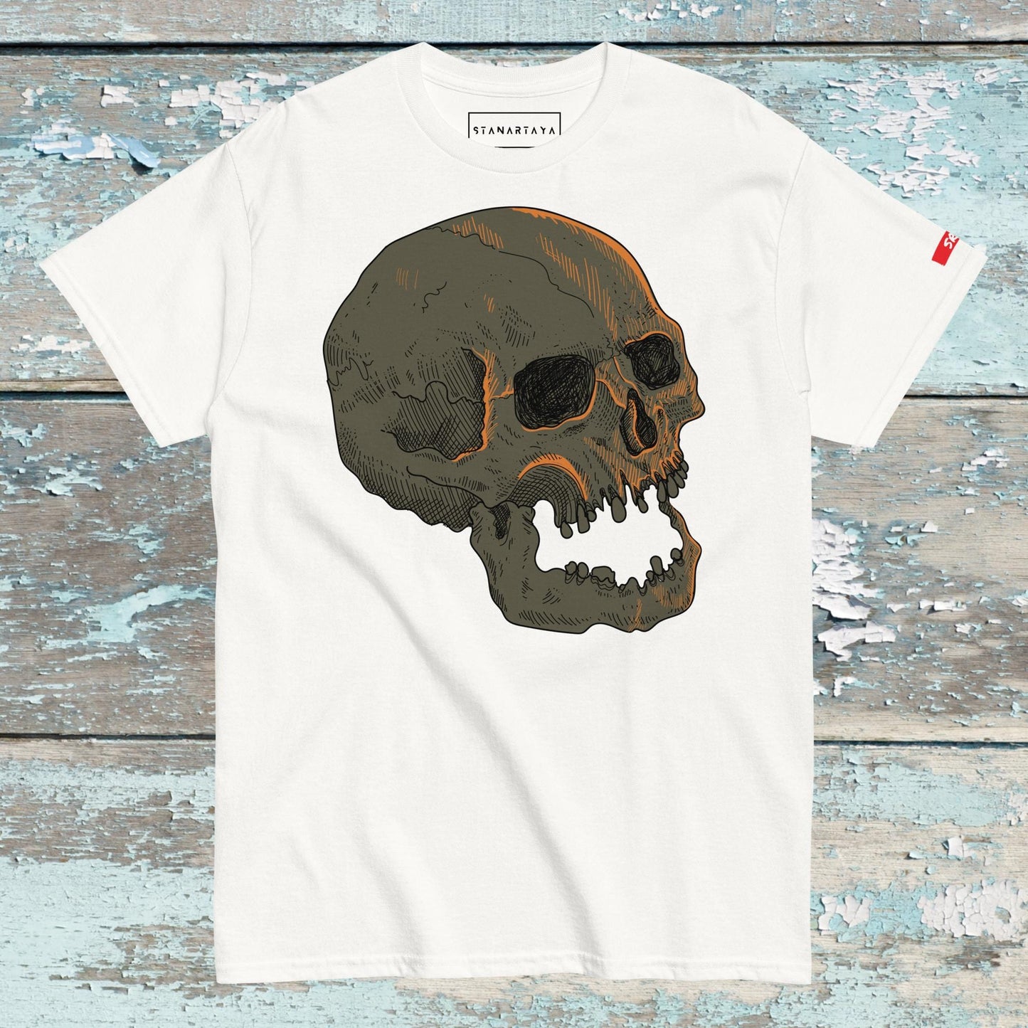 Human Skull Tee