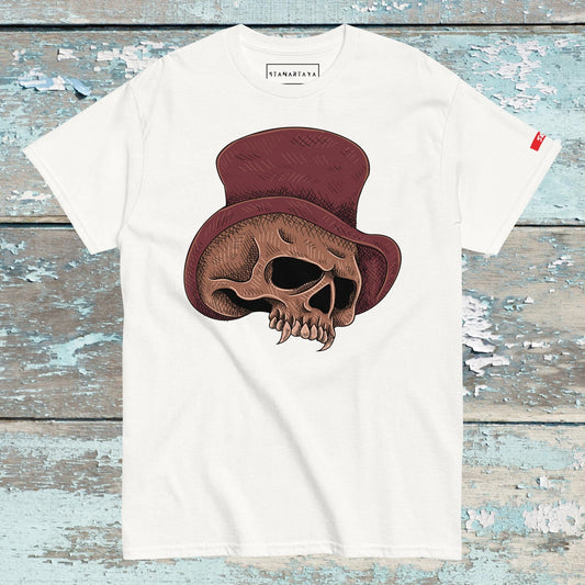 Skull With Hat Tee