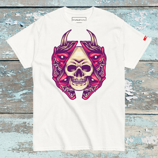 Skull oni Mask Tee