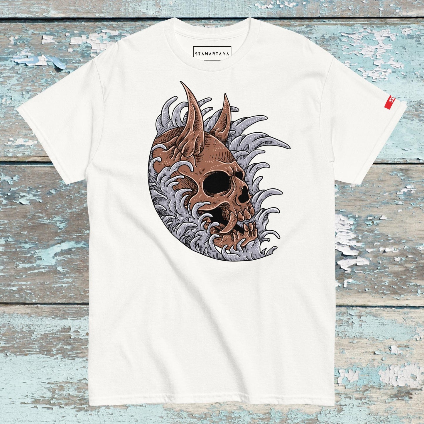 Human Skull Tee