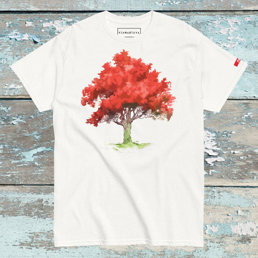 Red Autumn Tee