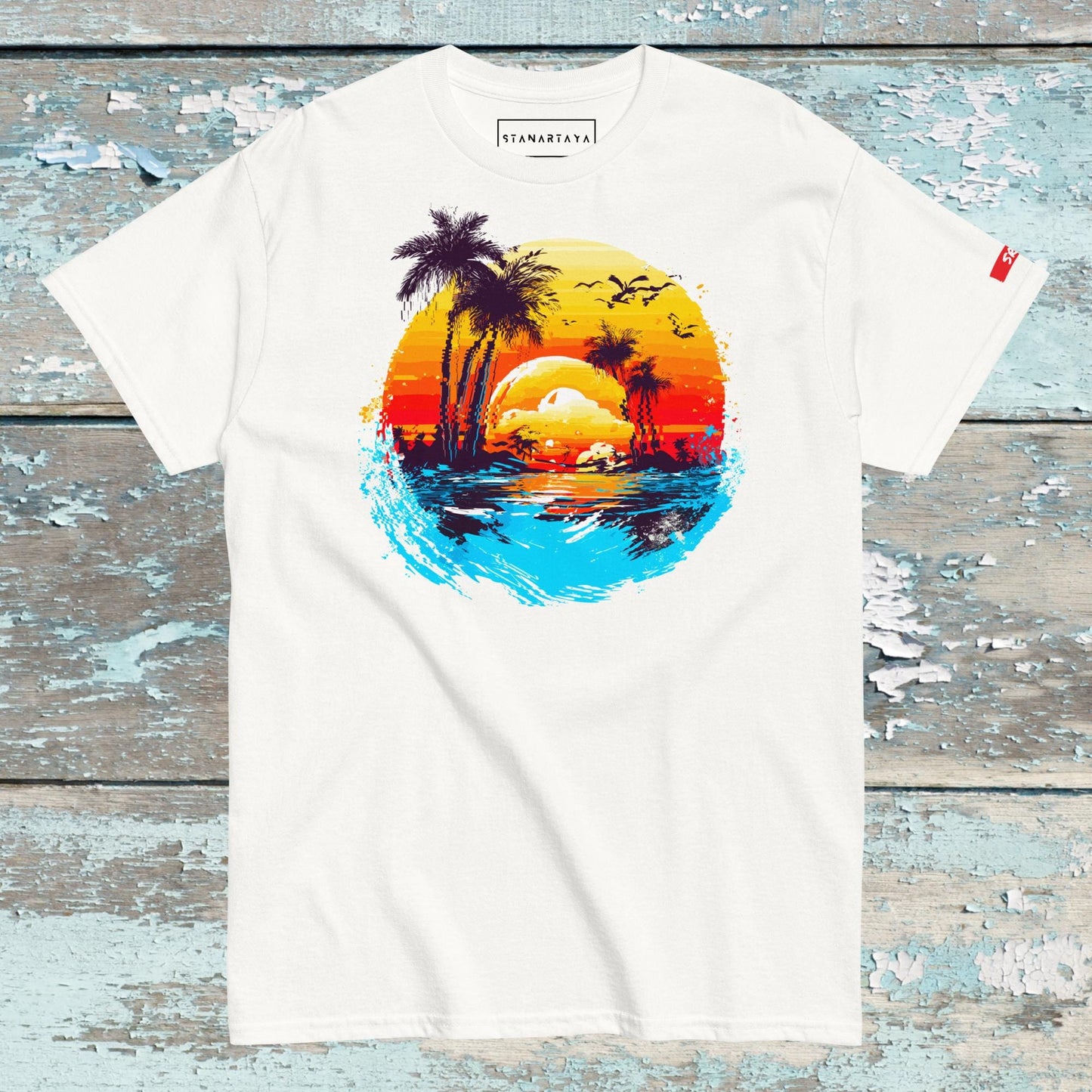 Tropical Beach Tee