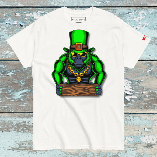 Gorilla Holding Wood Tee