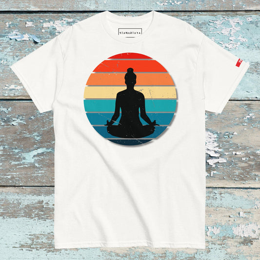 Retro Yoga Tee
